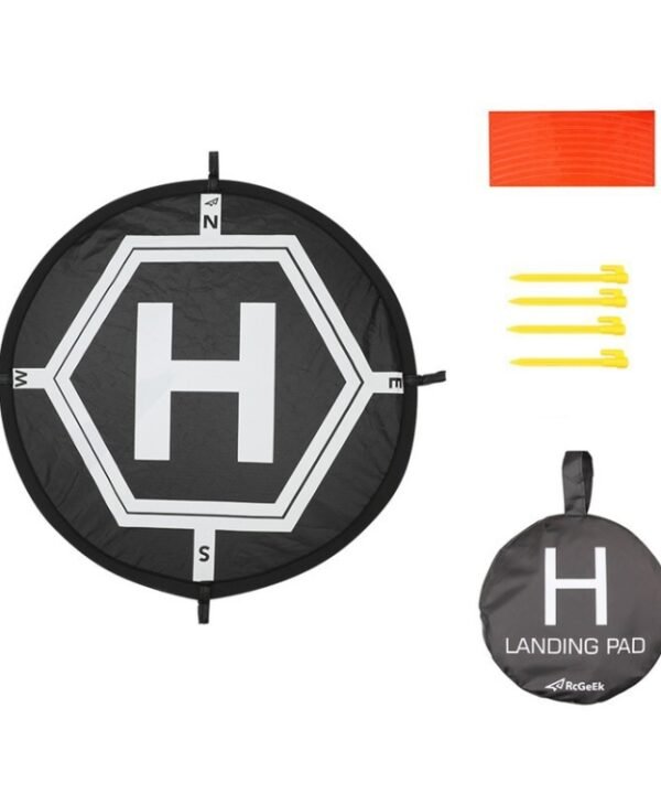 RCGEEK 55cm Round Portable Parking Apron Foldable Landing Pad for DJI Mavic Mini / Air 2S / FPV