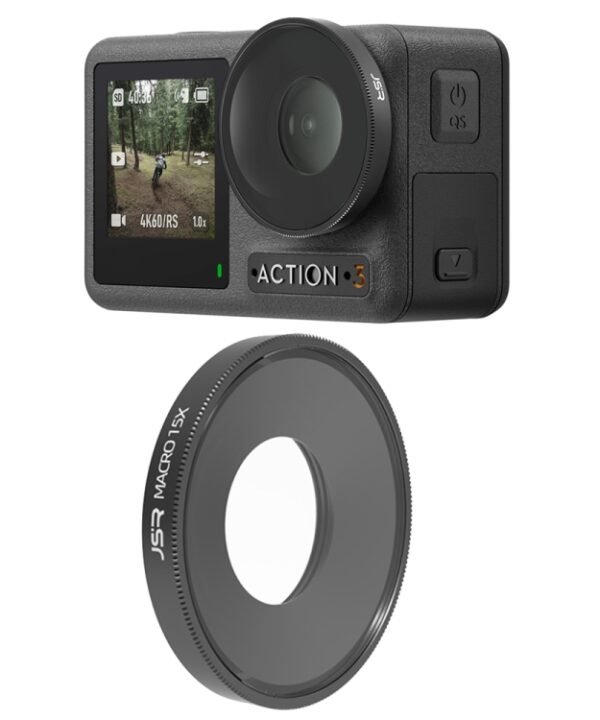 JSR 15X Macro Lens Filter For DJI Osmo Action 3