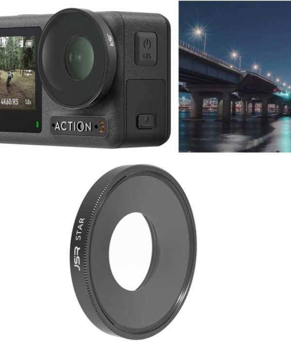 JSR Starlight Lens Filter For DJI Osmo Action 3