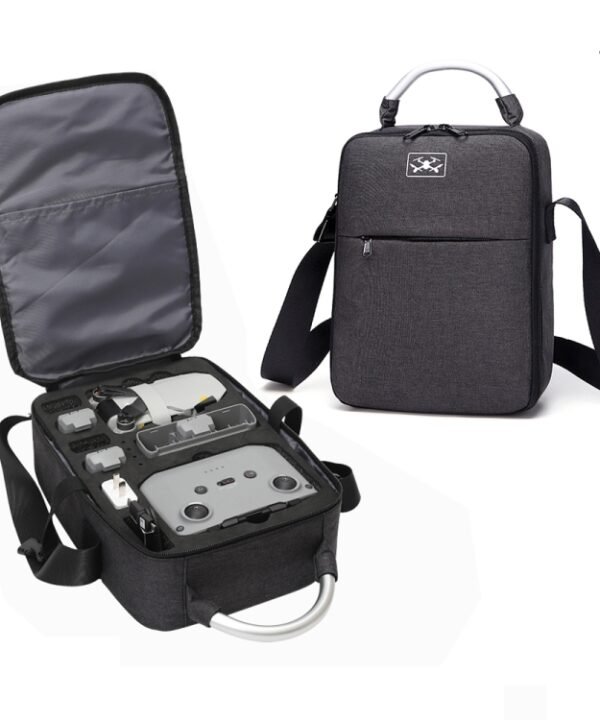 For DJI Mini 2 SE Shockproof Single Shoulder Storage Carrying Case Box Bag, Size: 30 x 22 x 8.5cm, Black