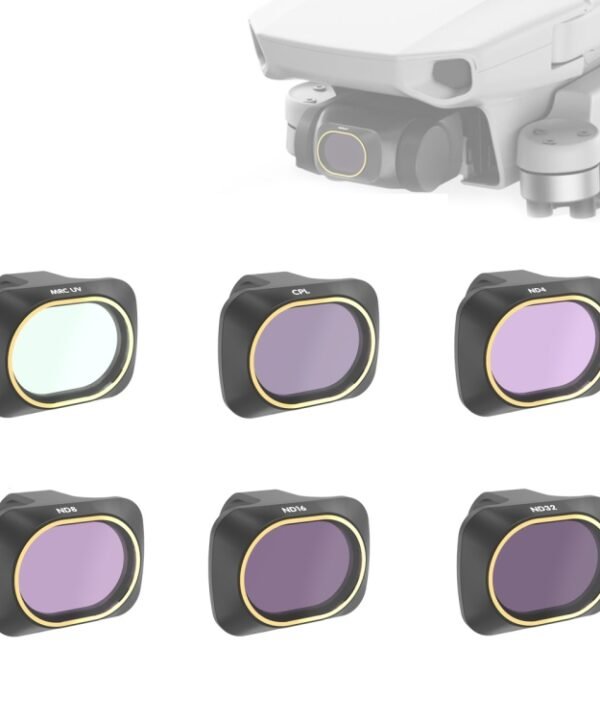 JSR Drone 6 in 1 UV+CPL+ND4+ND8+ND16+ND32 Lens Filter for DJI MAVIC mini