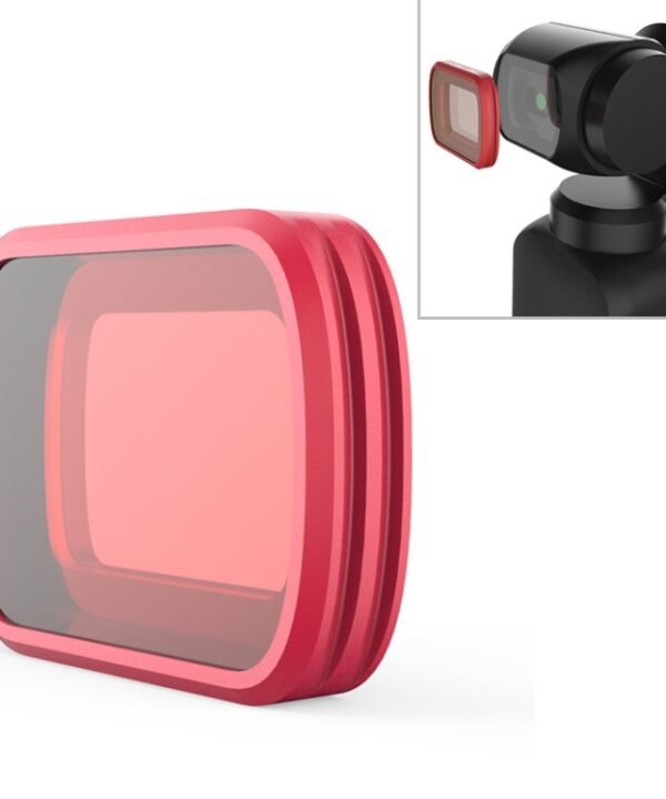 PGYTECH P-18C-016 Light Red Snorkeling Filter Profession Diving Color Lens Filter for DJI Osmo Pocket