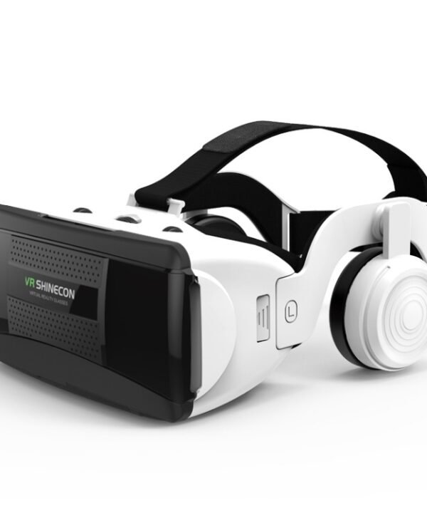VR SHINECON G06EB Virtual Reality 3D Video Glasses Suitable for 4.7 inch - 6.1 inch Smartphone with HiFi Headset, G06EB