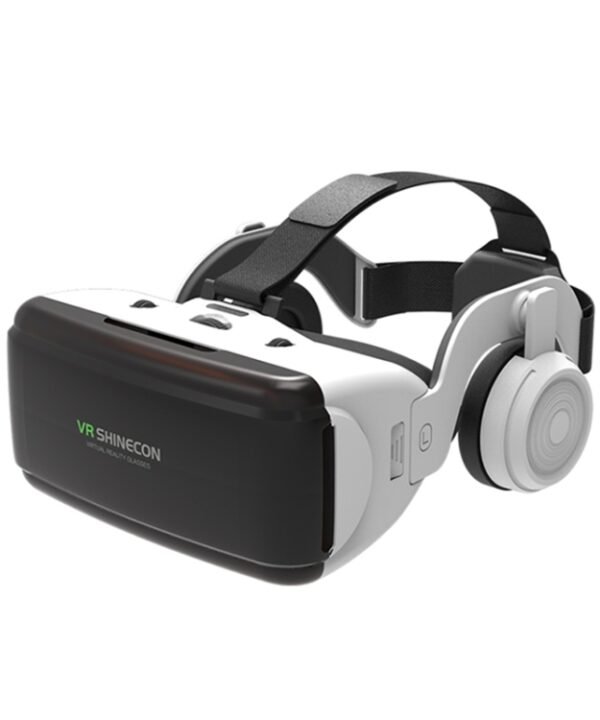 VR SHINECON G06E Virtual Reality 3D Video Glasses Suitable for 4.7 inch - 6.1 inch Smartphone with Headset, G06E