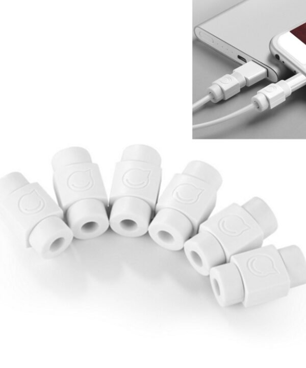 UGREEN LP127 6 PCS Anti-break Data Cable Protector for All Apple Original Data Cable