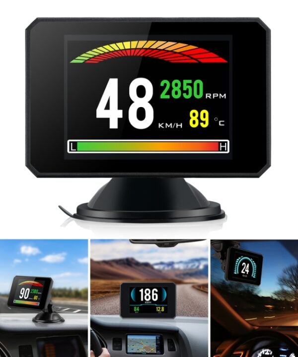 P16 Car HUD Head-up Display OBD2 Fault Code Elimination