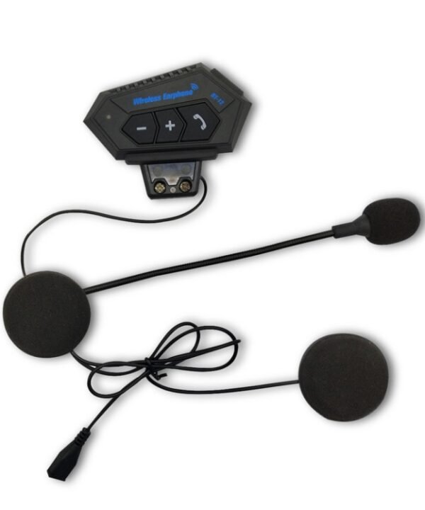 BT12 Motorcycle Helmet Bluetooth Headset Motorcycle Intercom Bluetooth Headset