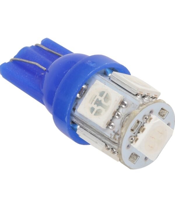 50 PCS T5 / T10 Car / Motorcycle Modification LED Turn Signal Light Clearance Lamp(Blue Light)