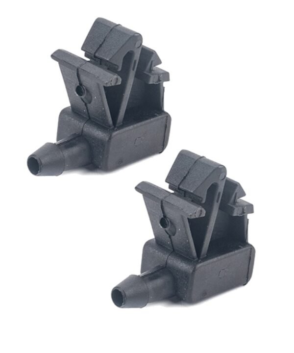 2 PCS Front Windshield Washer Wiper Jet Water Spray Nozzle 6438Z7 for Citroen