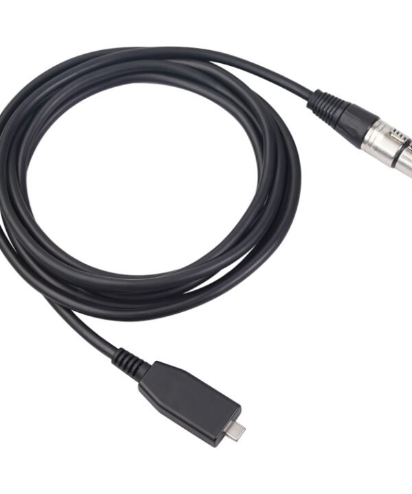 TY18 USB-C / Type-C Male to Cannon Female Microphone Recording Cable, 2m, 3m