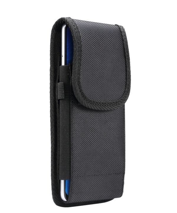 Universal Hanging Waist Oxford Cloth Case with Carabiner for 7.2 inch Mobile Phones