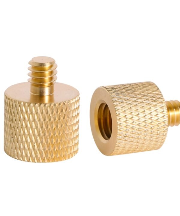 BEXIN LS083 2 PCS 1/4 inch Female Thread to 3/8 inch Male Conversion Screws