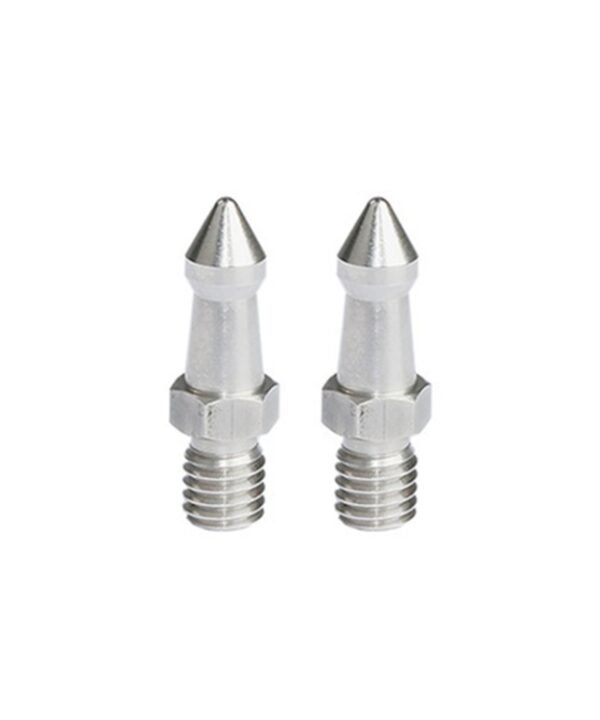 BEXIN LS006 2PCS Stainless Steel M8 inch Feet Screws For SLR Tripod