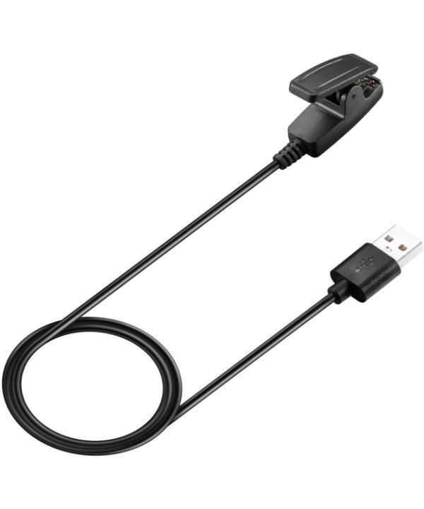 For Garmin Lily / Vivomove HR / GarminMove Trend USB Clip Charger Cradle Dock with Data Transmission Functions