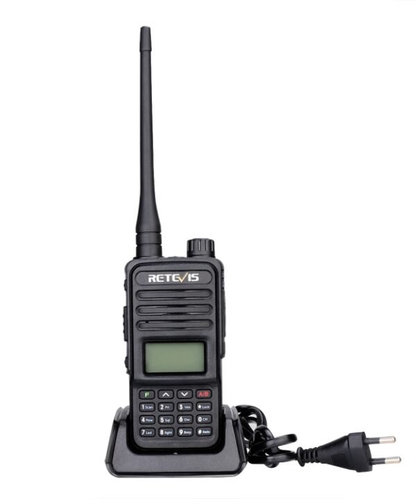 RETEVIS RT85 EU Frequency 136.000-174.000MHz+400.000-470.000MHz 200CHS Dual Band Digital Two Way Radio Handheld Walkie Talkie, RT85 EU Frequency