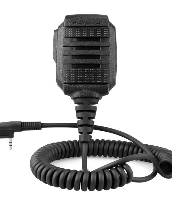 RETEVIS RS-114 IP54 Waterproof 2 Pin Speaker Microphone for H777/RT21/RT27