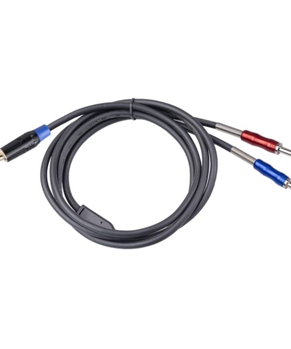 TC195BULS01 3.5mm Male to Dual 6.35mm Mono Male Audio Cable, 1.8m, 3m, 5m