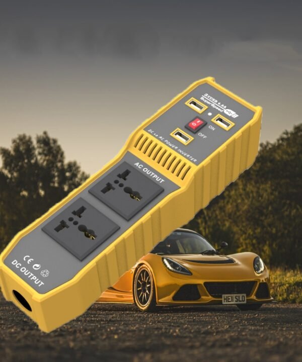 12V to 220V 300W Car Power Inverter with Three USB