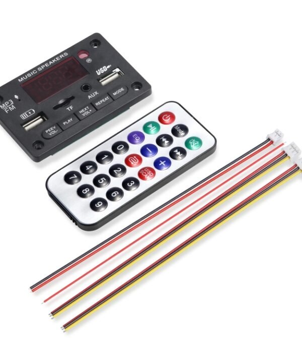 JX-810BT Car 12V Audio MP3 Player Decoder Board FM Radio USB, with Bluetooth / Remote Control / Recording