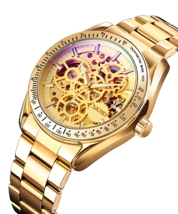 SKMEI 9194 Men Mechanical Gear Dial Automatic Mechanical Watch