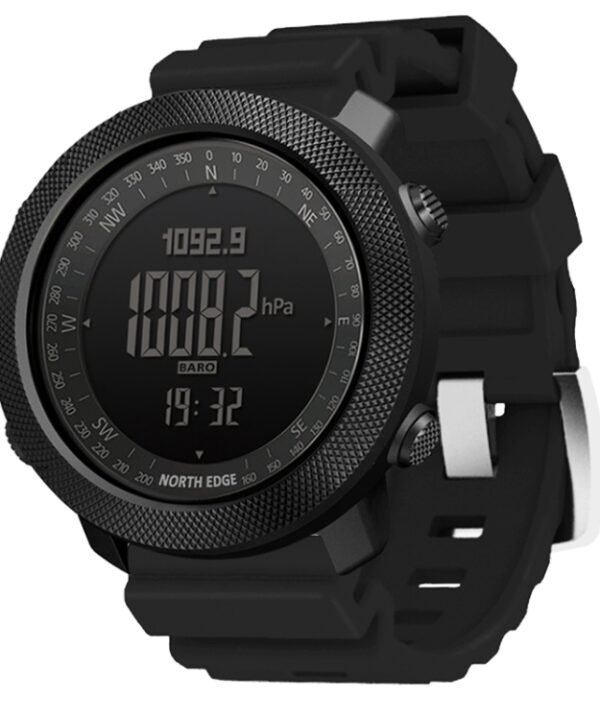 NORTH EDGE Multi-function Waterproof Outdoor Sports Electronic Smart Watch, Support Humidity Measurement / Weather Forecast / Speed Measurement, Silicone Strap