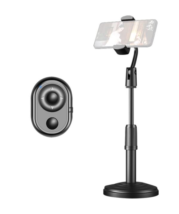 Desktop Stand Mobile Phone Tablet Live Broadcast Stand Telescopic Disc Stand, Holder + Fill Light, Holder + Remote Control