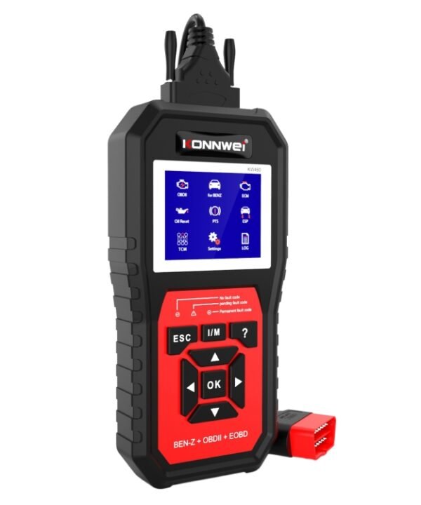 KONNWEI KW460 Car 2.8 inch 12V Lead-acid Battery Tester Fault Diagnosis Instrument