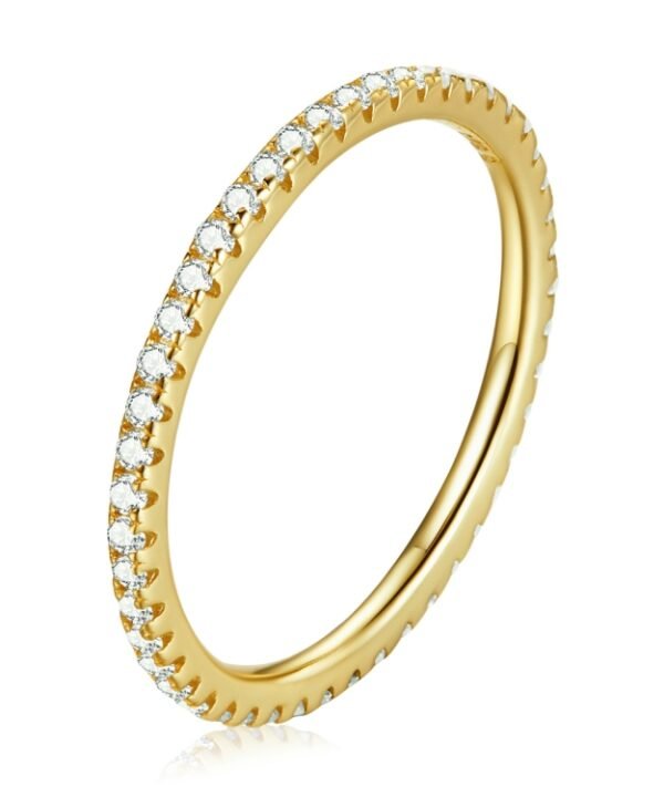 S925 Sterling Silver Fashion Wizard Diamond Women Ring, 6, 7, 8