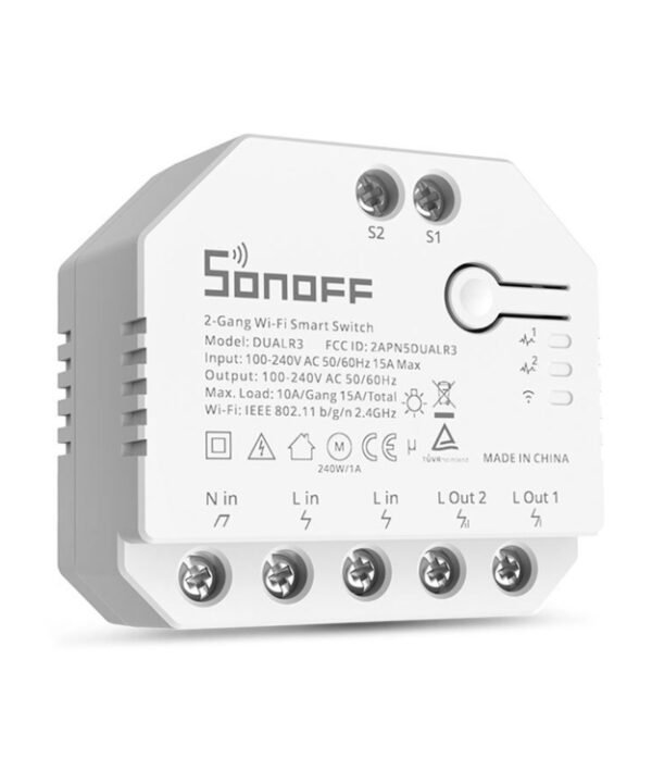 Sonoff DUALR3 Dual Ways Control WiFi Smart Switch Module