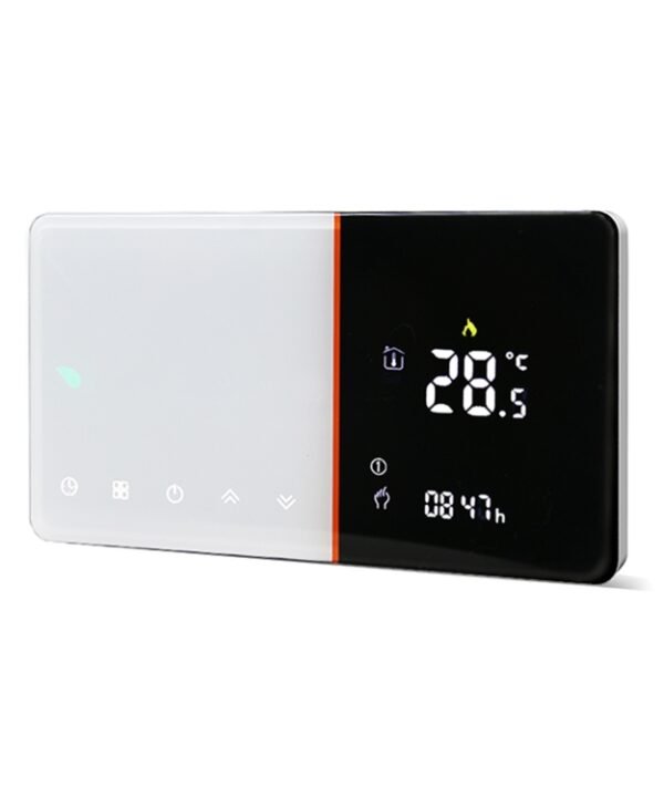 BHT-005-GC 220V AC 3A Smart Home Heating Thermostat for EU Box, Control Boiler Heating with Only Internal Sensor