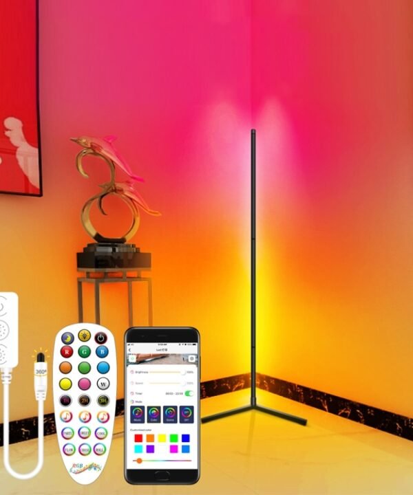 GVVOOHOME LED Symphony Remote Control Floor Atmosphere Light, USB, US Plug, EU Plug, UK Plug