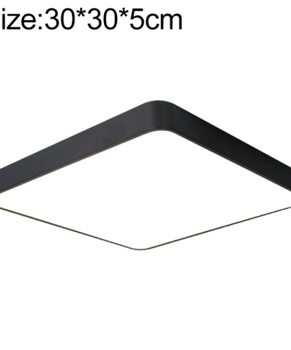 Macaron LED Square Ceiling Lamp, 3-Colors Light, 30cm, 40cm, 50cm, 60cm