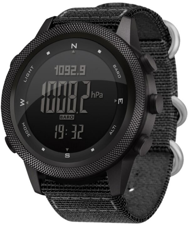 NORTH EDGE APACHE-46 Outdoor Waterproof Men Multifunction Digital Smart Sports Watch, Nylon Strap