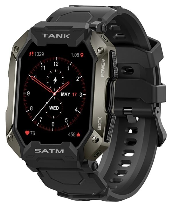 TANK M1 1.72 TFT Screen Smart Watch, Support Sleep Monitoring / Heart Rate Monitoring