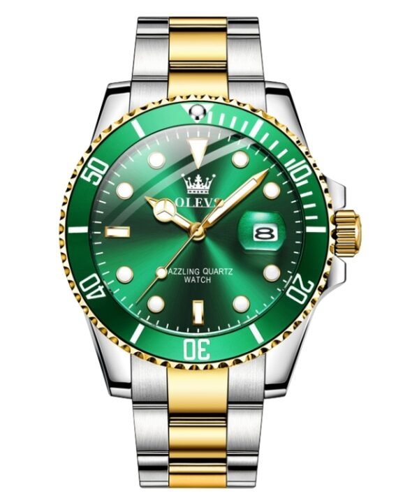 OLEVS 5885 Men Fashion Waterproof Luminous Quartz Watch, EDA00268001C, EDA00268001D, EDA00268001E, EDA00268001A, EDA00268001B