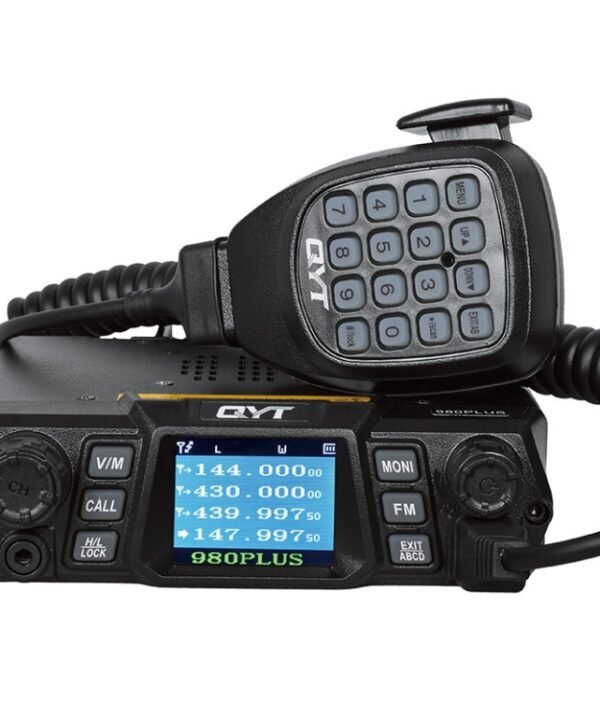 QYT KT-980 Plus 75W(VHF) / 55W(UHF) Dual Band Mobile Radio Station for Car Vehicle