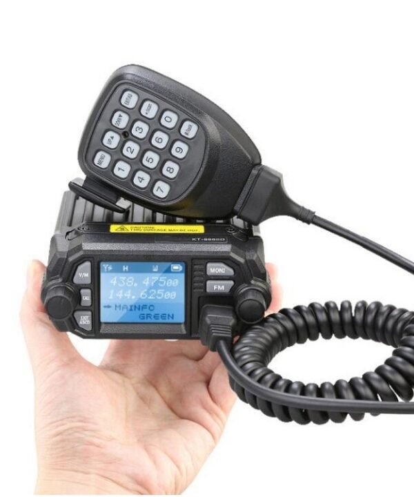 QYT KT-8900D Mini 25W Dual Band Mobile Radio Walkie Talkie for Car