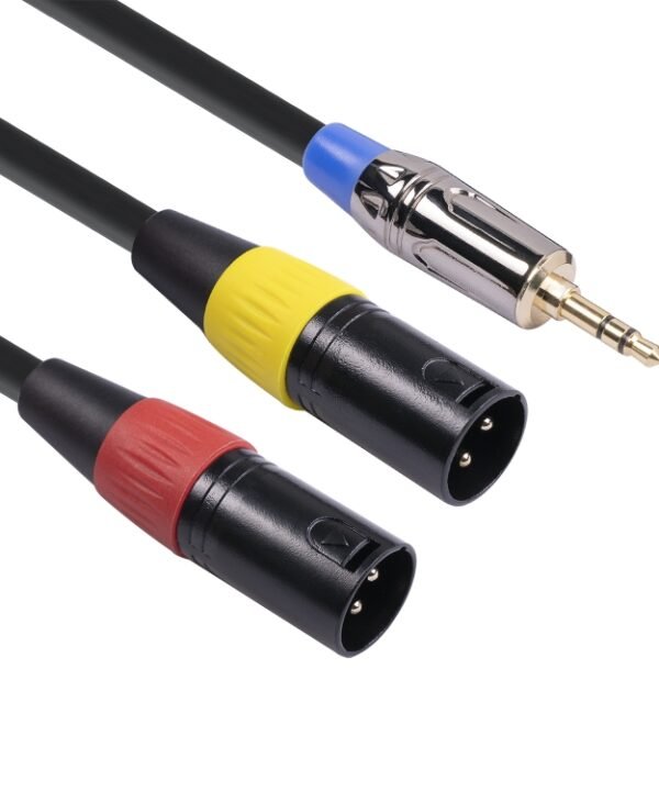 TC194BUXK108YR-30 3.5mm Male to Dual Canon Male Audio Cable, Length: 3m