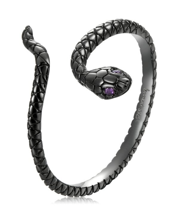 S925 Sterling Silver Mysterious Snake Women Ring