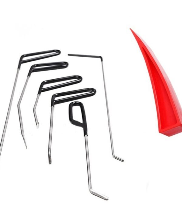 Q1 7 in 1 Car Paintless Dent Repair Hail Remover Hooks Rods Kit