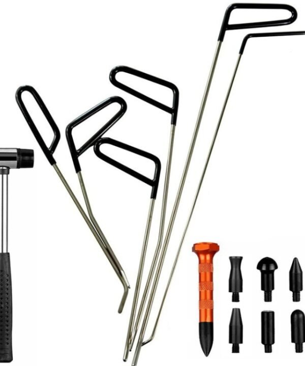 Q1 16 in 1 Car Paintless Dent Repair Hail Remover Hooks Rods Kit