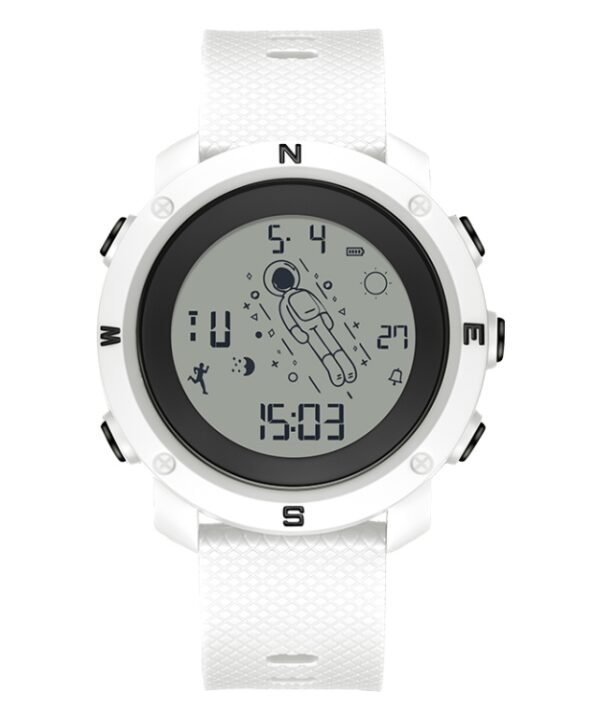 SANDA 2128 Astronaut Waterproof Luminous Electronic Watch