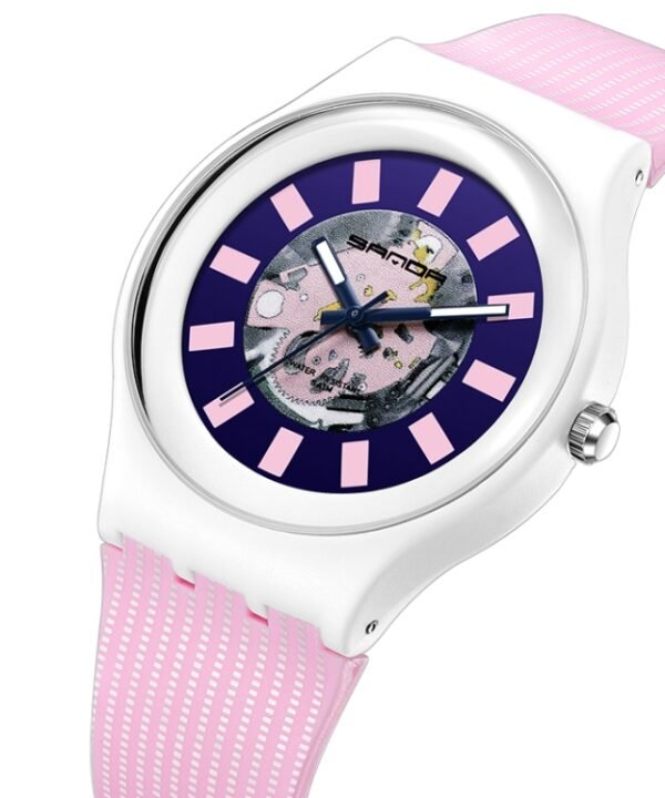 SANDA 3207 Fashion Waterproof  Electronic Sports Watch