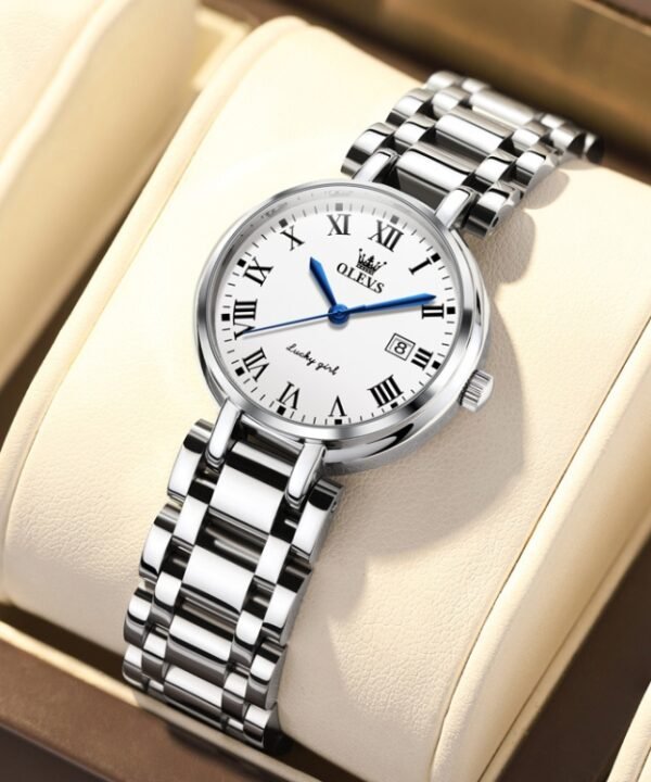 OLEVS 5575 Exquisite Dial Waterproof Ladies Quartz Watch