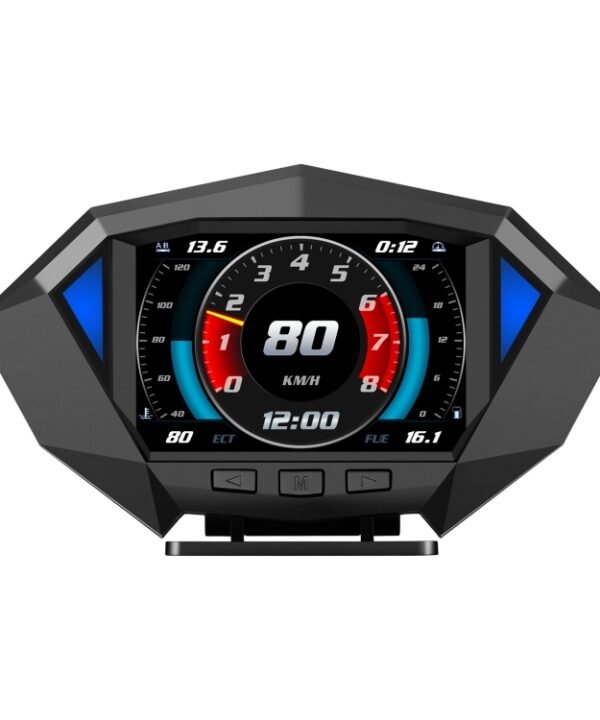 P1 3.5 inch Car OBD2 GPS HUD Head Up System Smart Digital Speedometer Meter Display