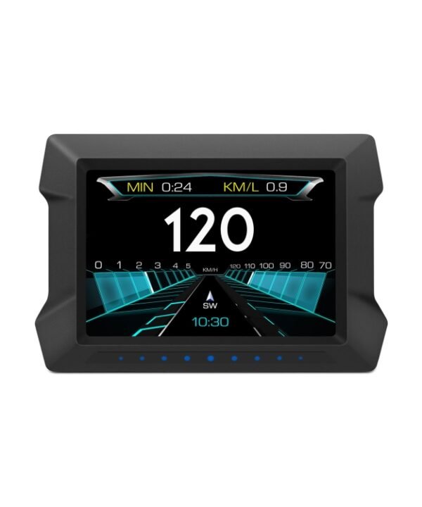 P22 3.5 inch Car HUD Head up Display GPS OBD2 Dual System Windshield Projector