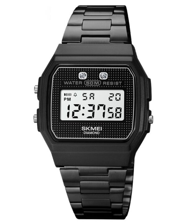 SKMEI 1952 Resin Mirror ABS Case Waterproof Electronic Watch
