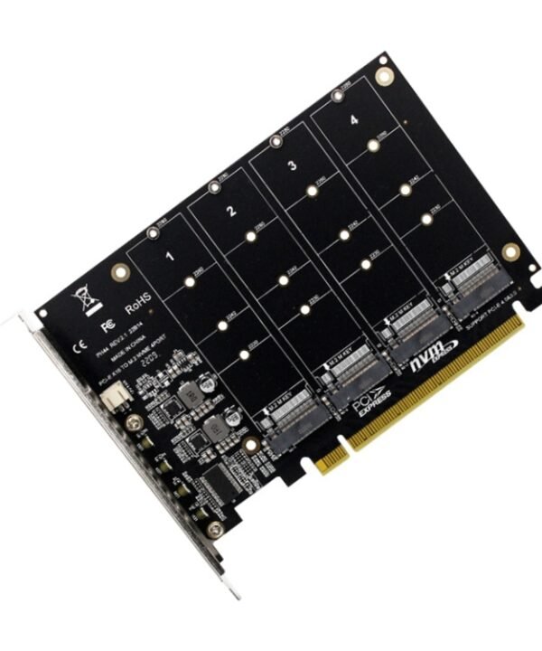 PH44 NVME 4 Disk Array Card PCI-E Signal Split Array Card
