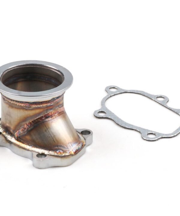 Car Modified 63mm Turbo Down Pipe V-band Adapter with Clamp Flange