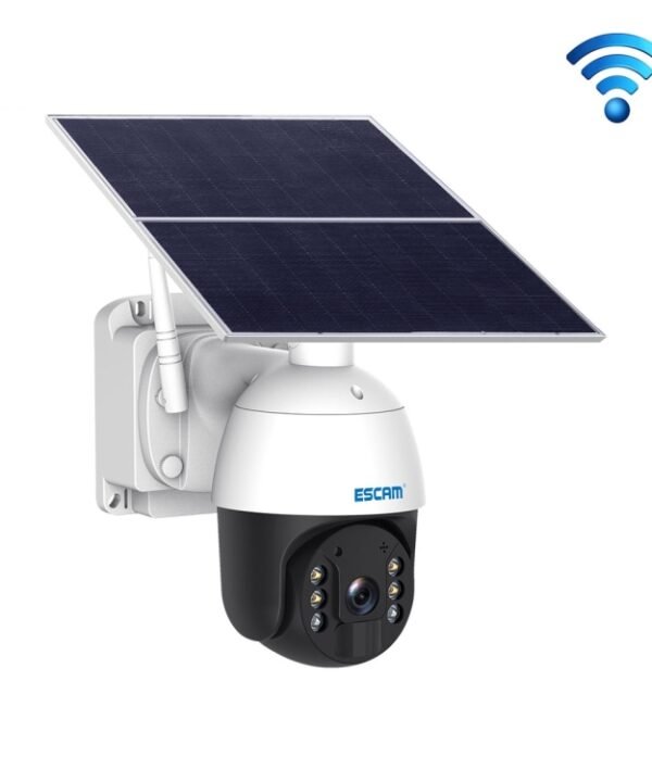ESCAM QF624 3MP HD IP66 Waterproof WiFi Solar Panel PT IP Camera without Battery